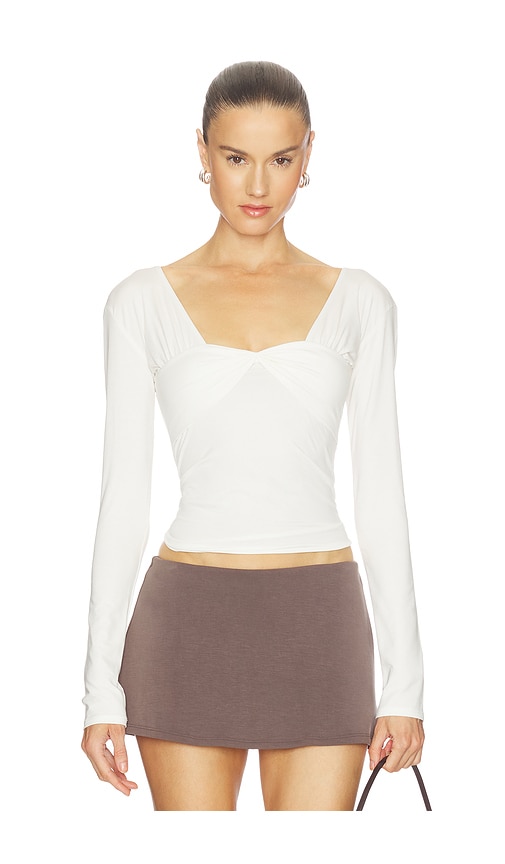 The Line by K TOP MANCHES LONGUES RIAN en White Taille M Also en XS S L 69 €