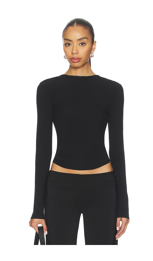 The Line by K TOP MANCHES LONGUES GAD en Black Taille L Also en XS S M 62 €