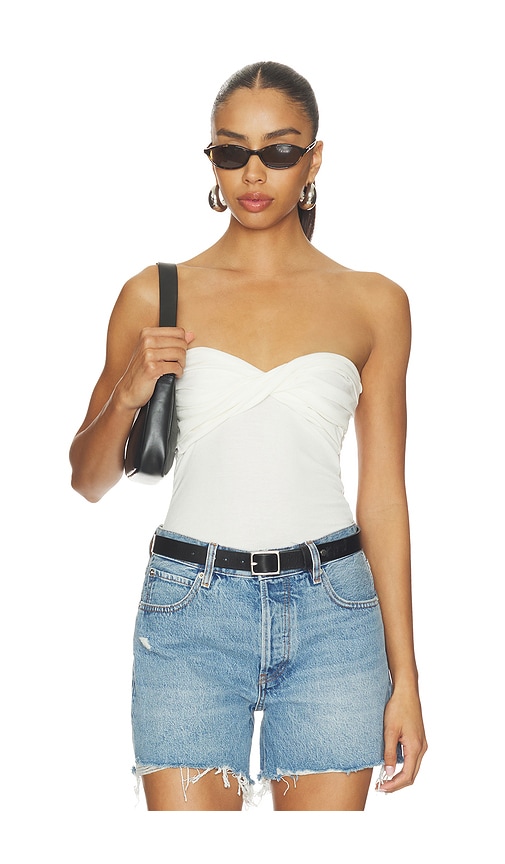 The Line by K TOP BANDEAU IZZY en White Taille XL Also en XS S M 107 €