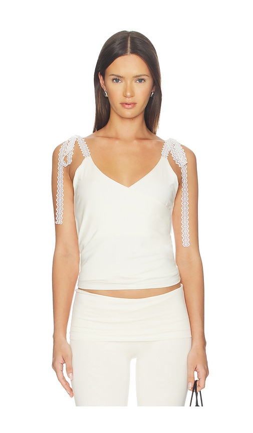 The Line By K Astro Top In White