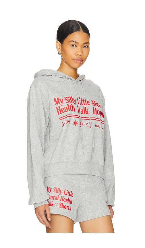 Shop The Mayfair Group Mental Health Walk Hoodie In 麻灰色