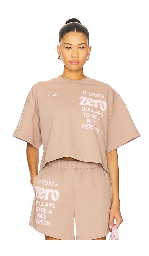 It Costs $0 Vintage Crewneck in Taupe. - size S/M (also in L/XL, M/L, XS)