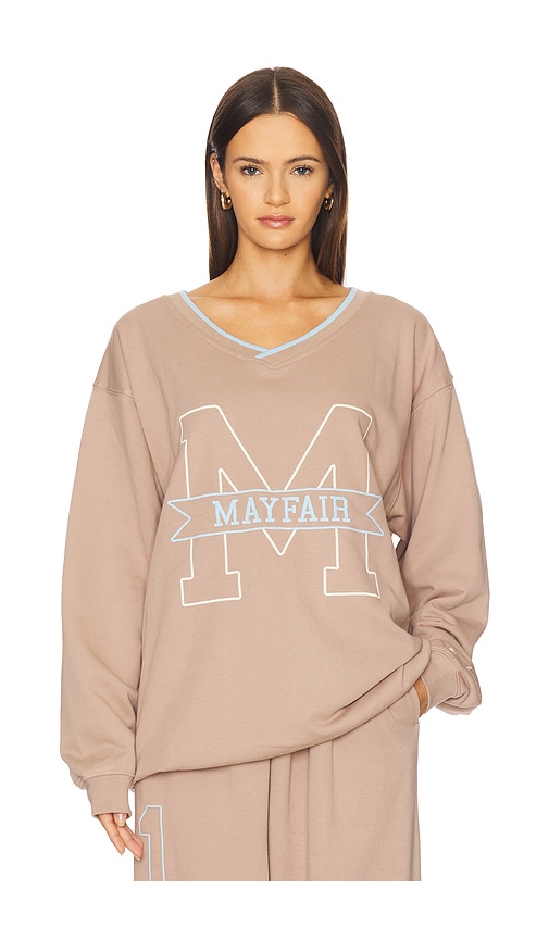 The Mayfair Group Mayfair Angels V Neck Sweatshirt