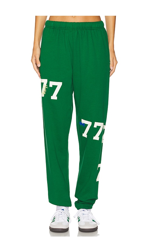 Shop The Mayfair Group My Good Luck Sweatpants In 그린