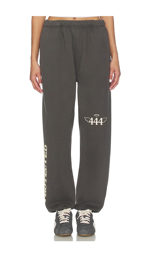 The Mayfair Group Divinely Protected Sweatpants In Gray