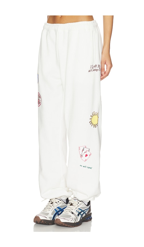  The Mayfair Group Pantalón Deportivo Sweatpant En Color Crema Talla L/xl  (también En M/l, S/m, Xs). 