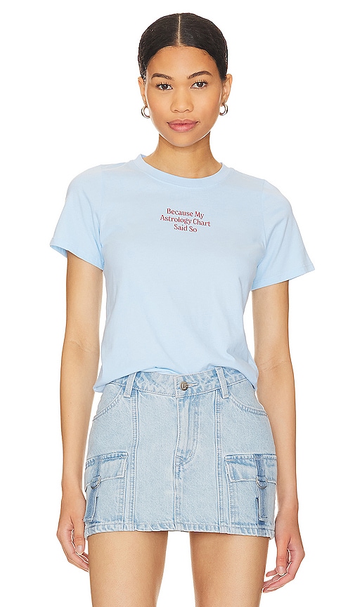 The Mayfair Group Zodiac Tee in Ice