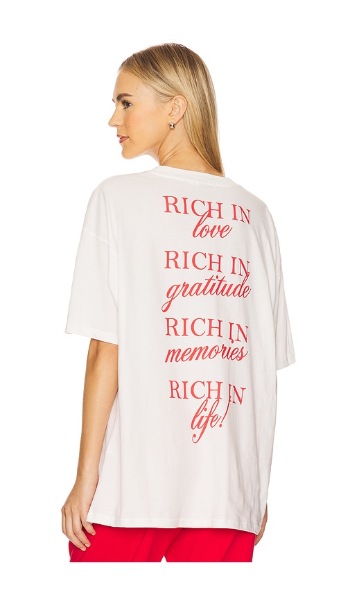 Rich in Life Oversized Tee in . - size M/L (also in S/M) - The Mayfair Group - Modalova