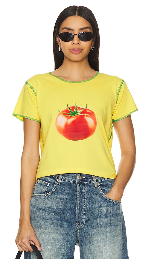 Tyler McGillivary Tomato Tee in Yellow