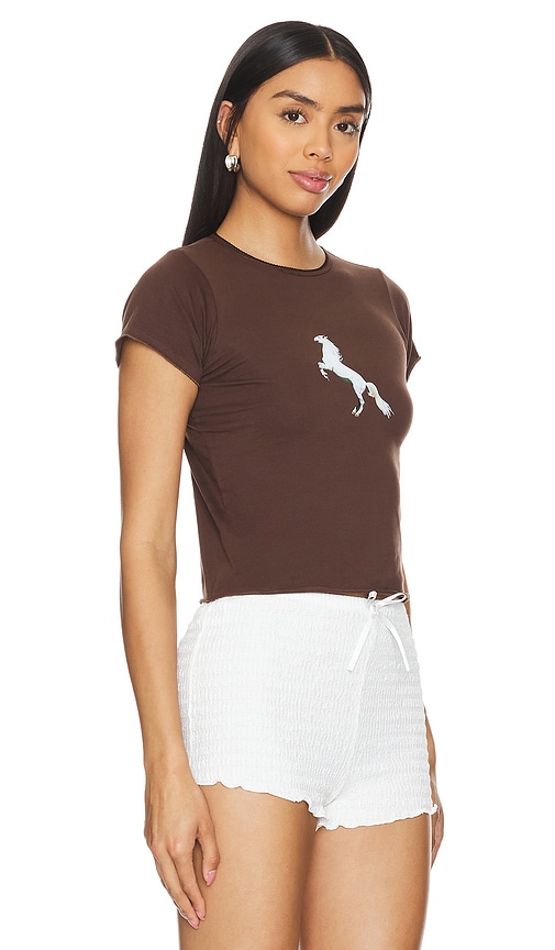 Shop Tyler Mcgillivary X Revolve Equestrian Tee In Brown