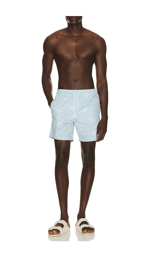  Trunks Surf & Swim Co. Badeshorts Sano In Blue. Größe L. Also In Xl/1x. 
