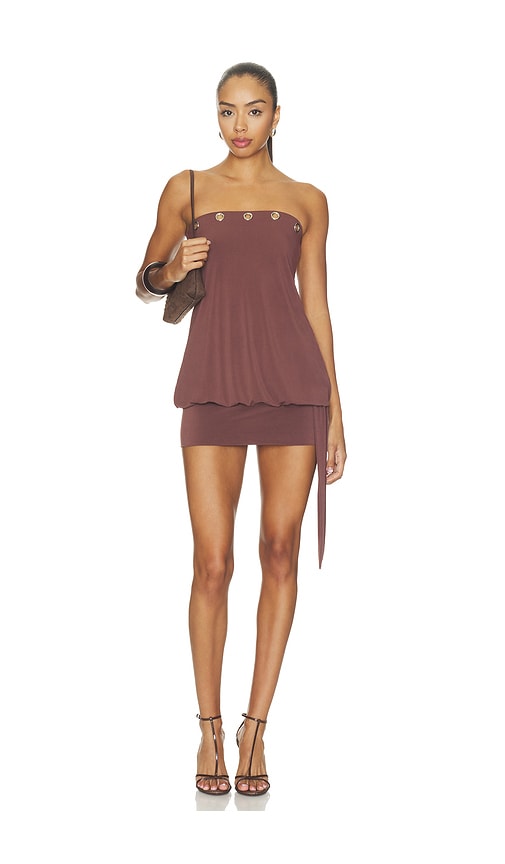 Tiger Mist ROBE RAVENNA  en Brown. Taille S. Also en XS, M, L, XL.