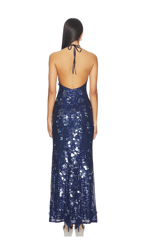  Tiger Mist Kleid Zana Maxi In Navy. Größe S. Also In Xs, L. 