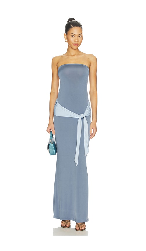 Tove Maxi Dress in Blue