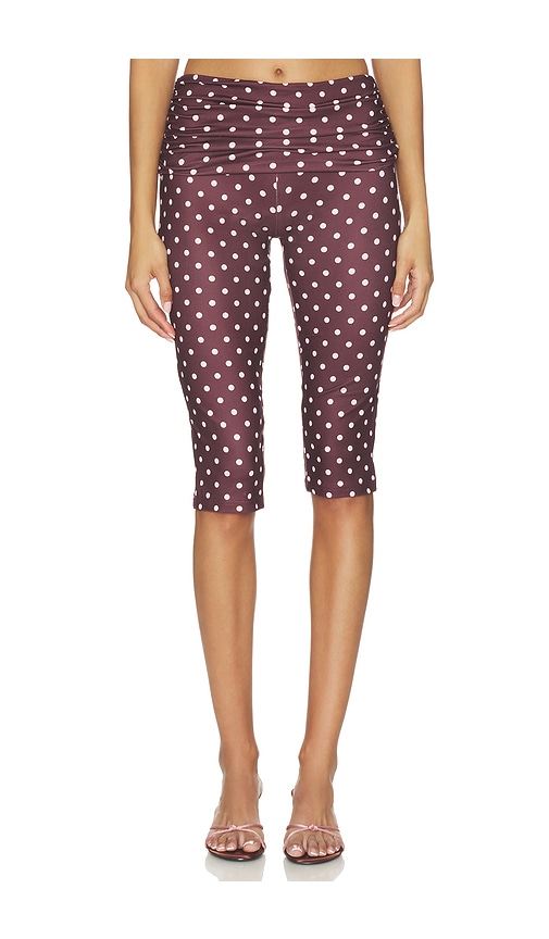 Tiger Mist Vali Polka Dot Capri Pant