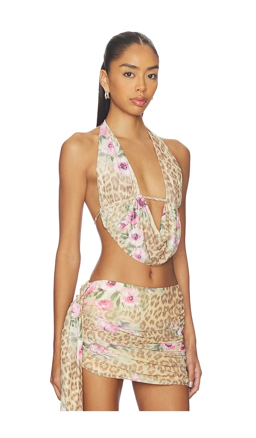 RISA ĸŠÈ£… €“ LEOPARD FLORAL. ŰºÇ � XS (ALSO €“ L, M, S, XL, XXS).
