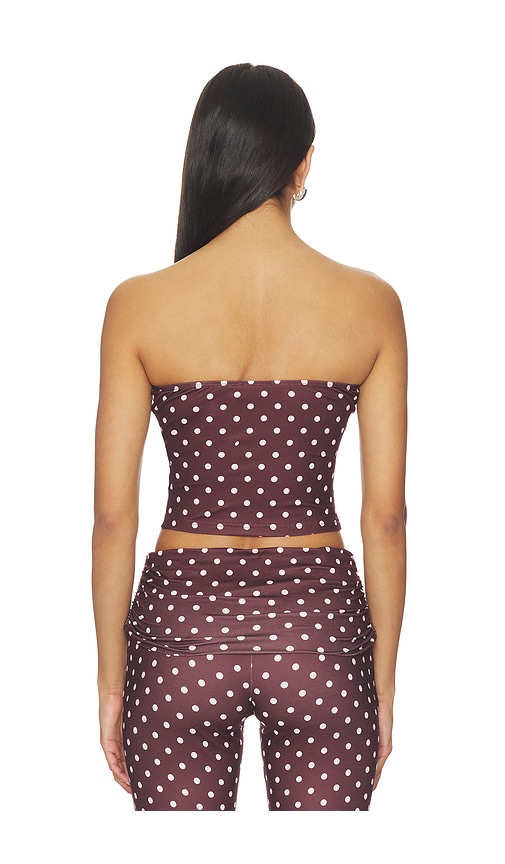  Tiger Mist Oberteil Vali Polka Dot In Chocolate. Größe Xs. Also In S, M. 