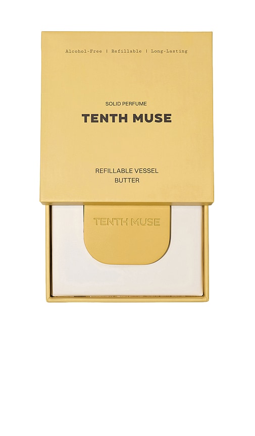 Tenth Muse Refillable Vessel in Butter.