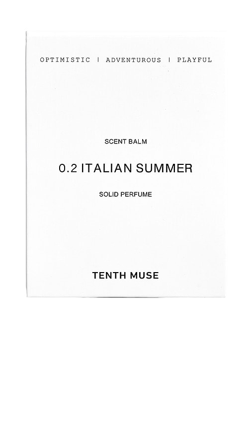 Tenth Muse Italian Summer Solid Perfume Balm in Beauty: NA.