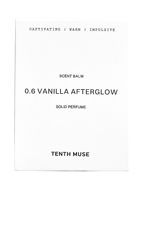 Tenth Muse Vanilla Afterglow Solid Perfume Balm in Beauty: NA.