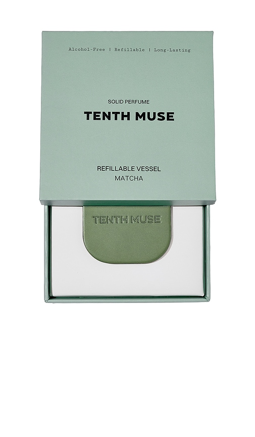 Tenth Muse Refillable Vessel in Matcha.