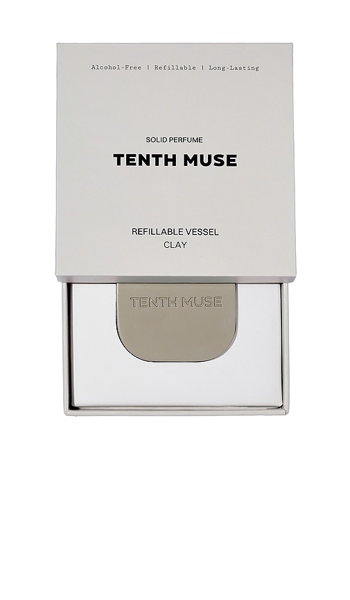 Tenth Muse Refillable Vessel in Clay.
