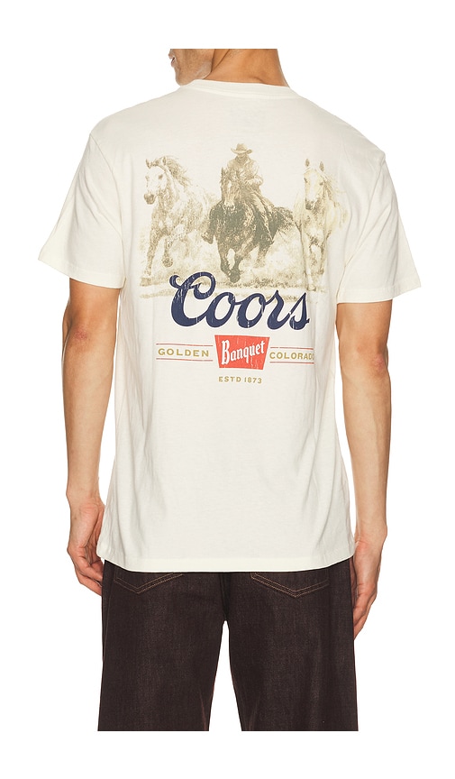The Forecast Agency Coors Banquet Tee In Cream
