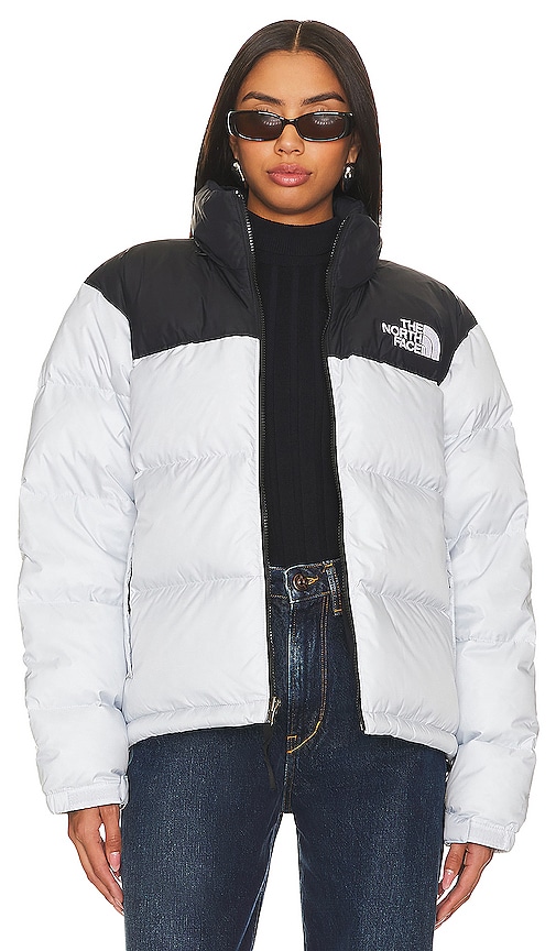 The North Face Blue 1996 Retro Nuptse Down Jacket In Pink