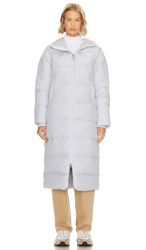 Shop The North Face Triple C Parka In Baby Blue