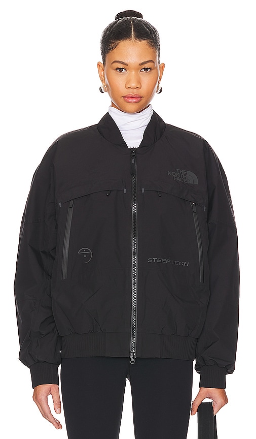 The North Face Steep Tech Bomber Jacket In Tnf Black