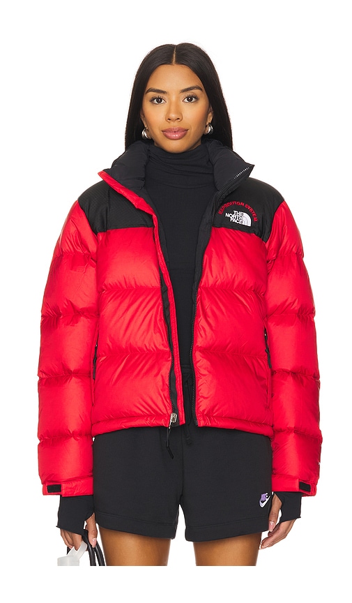 North face nuptse red 1996 on sale