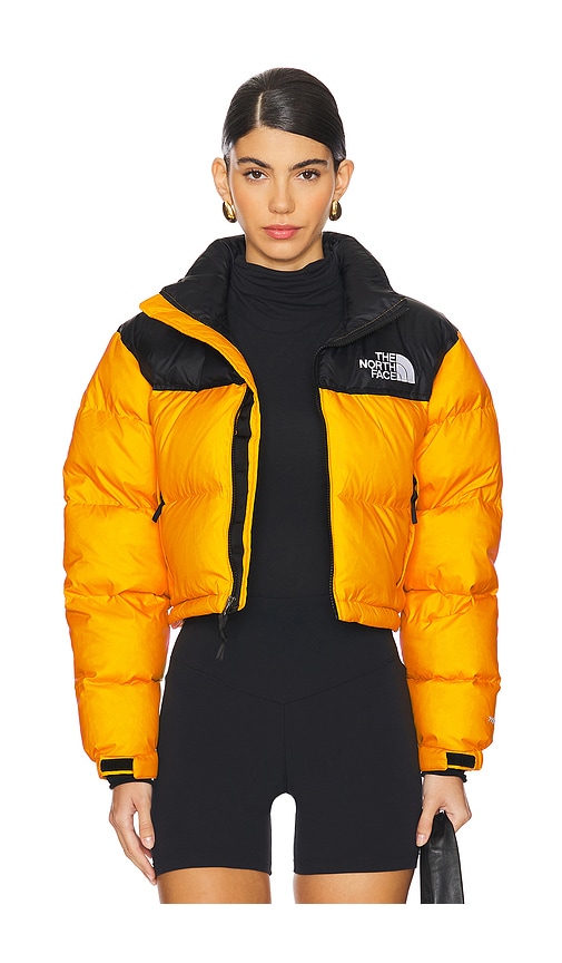 North face women's gold jacket best sale