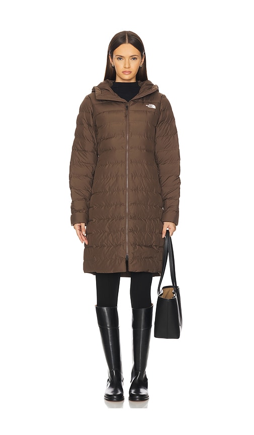 The North Face Aconcagua Parka In Brown