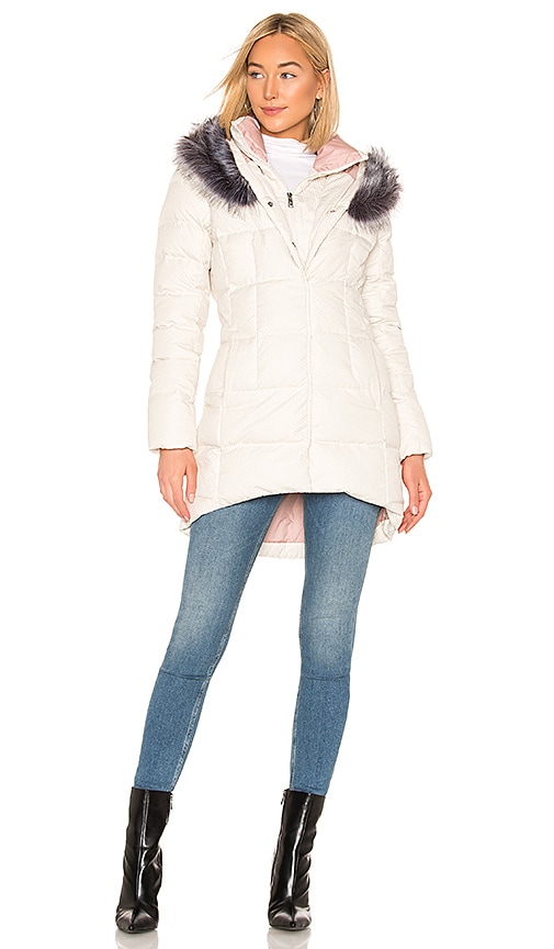 urban exploration hey mama faux fur trim hood parkina coat