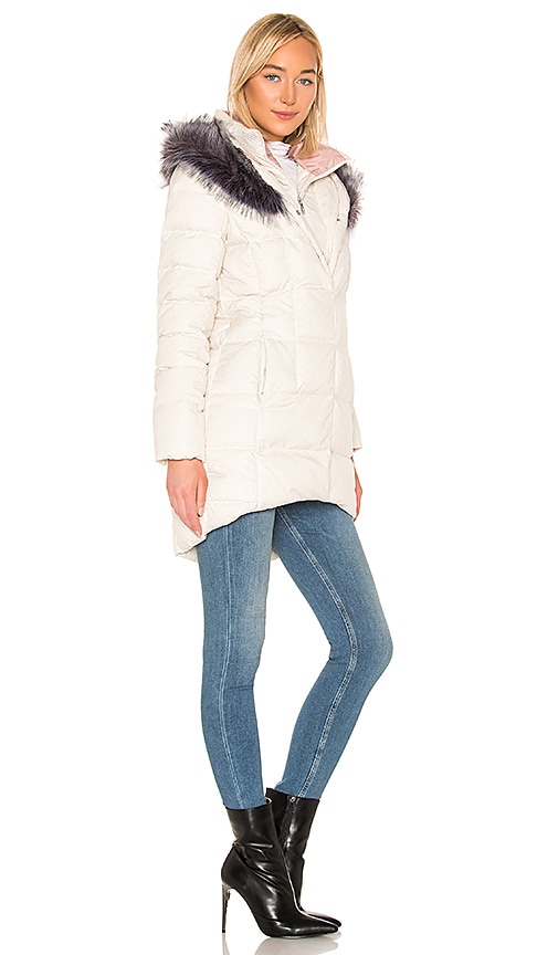 urban exploration hey mama faux fur trim hood parkina coat