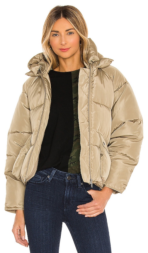 Toast Society Pluto Puffer Jacket in Fawn | REVOLVE