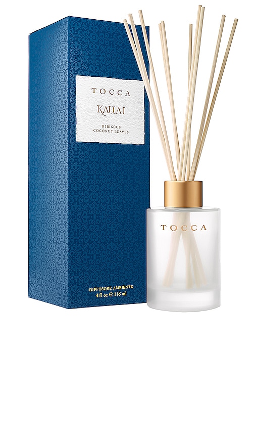Tocca Kauai Fragrance Reed Diffuser in Hibiscus & Coconut Leaves