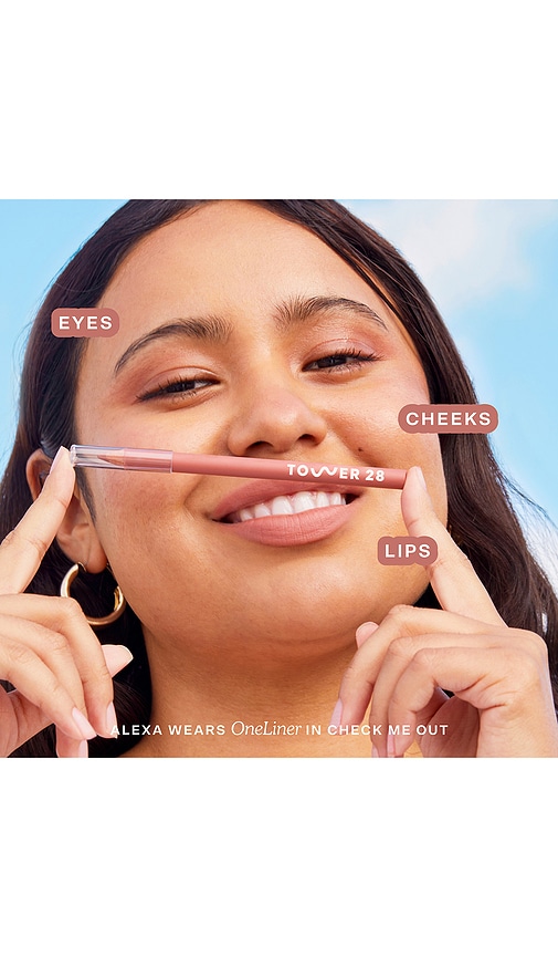  Tower 28 Oneliner Multi-liner In Rose. 