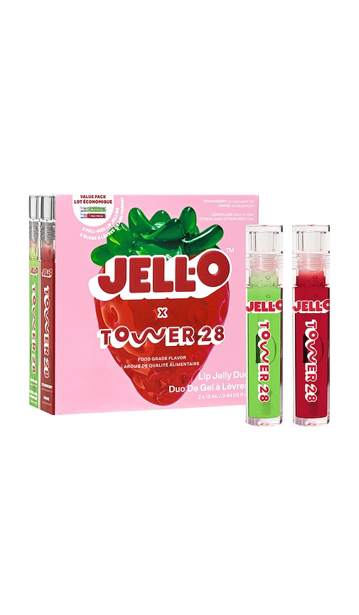 Tower 28 X Jell-o Lip Jelly Duo In N,a