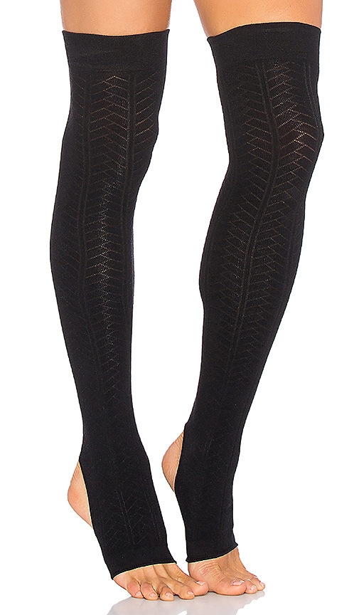 open heel leg warmers