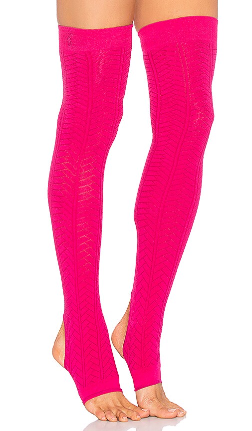 open heel leg warmers