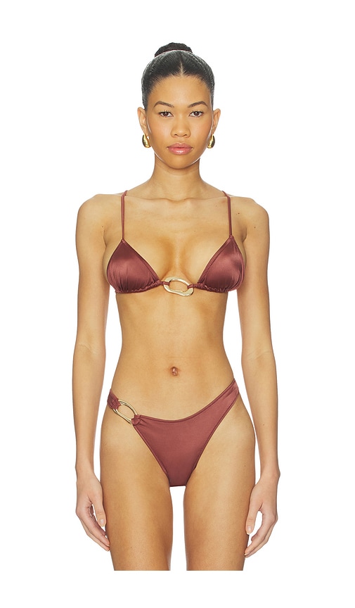 Tropic of C Ona Equator Triangle Bikini Top