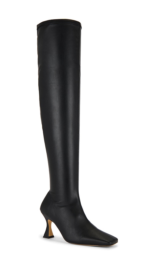 Tony Bianco Fancy Over The Knee Boot In Black