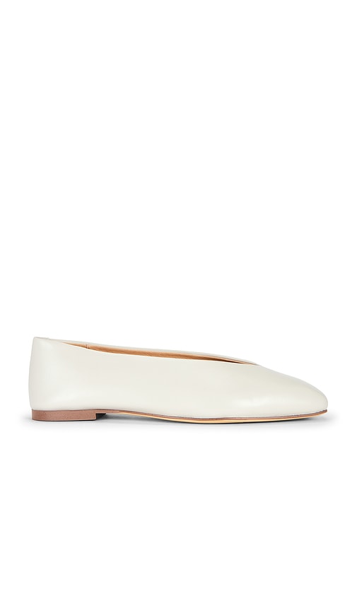 Tony Bianco Brash Ballet Flat in White. - size 8.5 (also in 9)