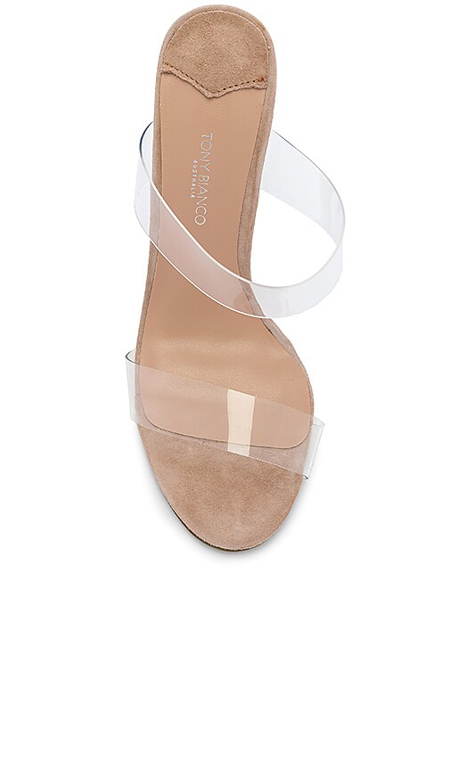 tony bianco clear heels