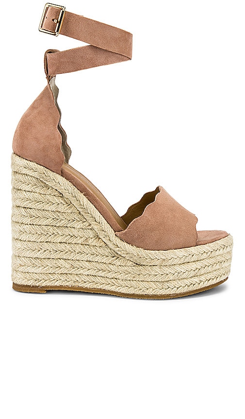 Tony Bianco Brandi Wedge in Blush Kid 