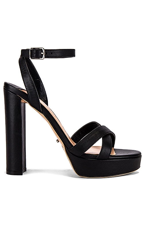 Tony Bianco Liv Platform in Black 