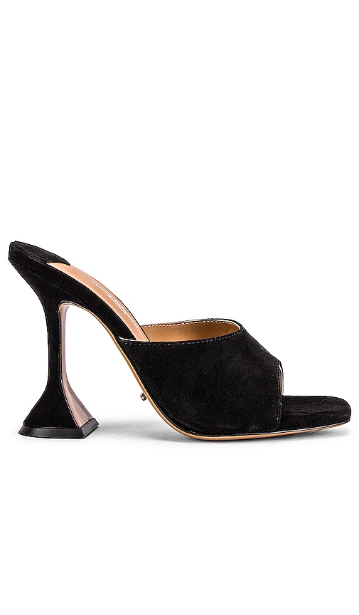 Tony Bianco Scarlett Mule in Black Suede | REVOLVE