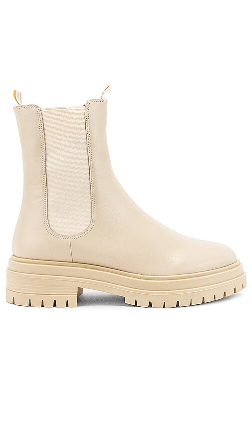 Tony Bianco Wolfe Leather Chelsea Boots In Vanilla Drench-white | ModeSens
