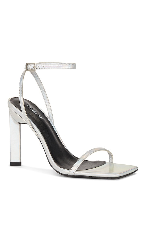 Shop Tony Bianco Banji Sandal In Silver Illumine